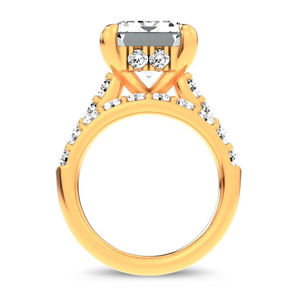 14K 11.62 CT Lab Grown Diamond Ring
