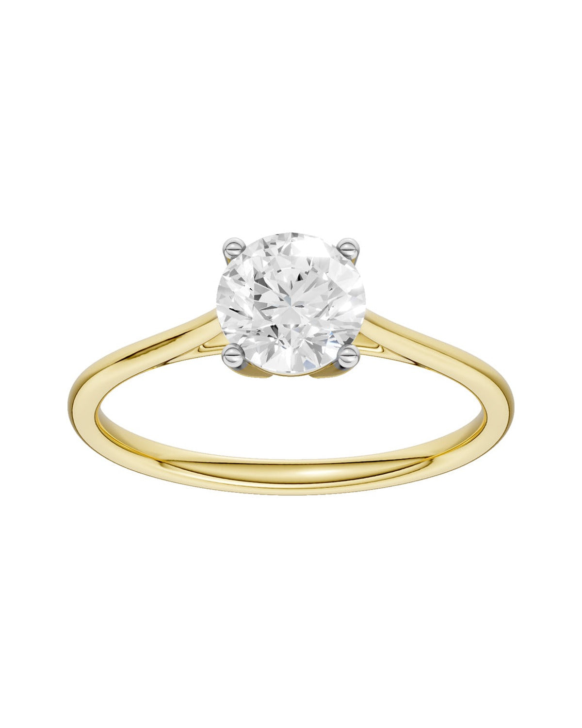 14K 1.00 CT Lab Grown Diamond Ring