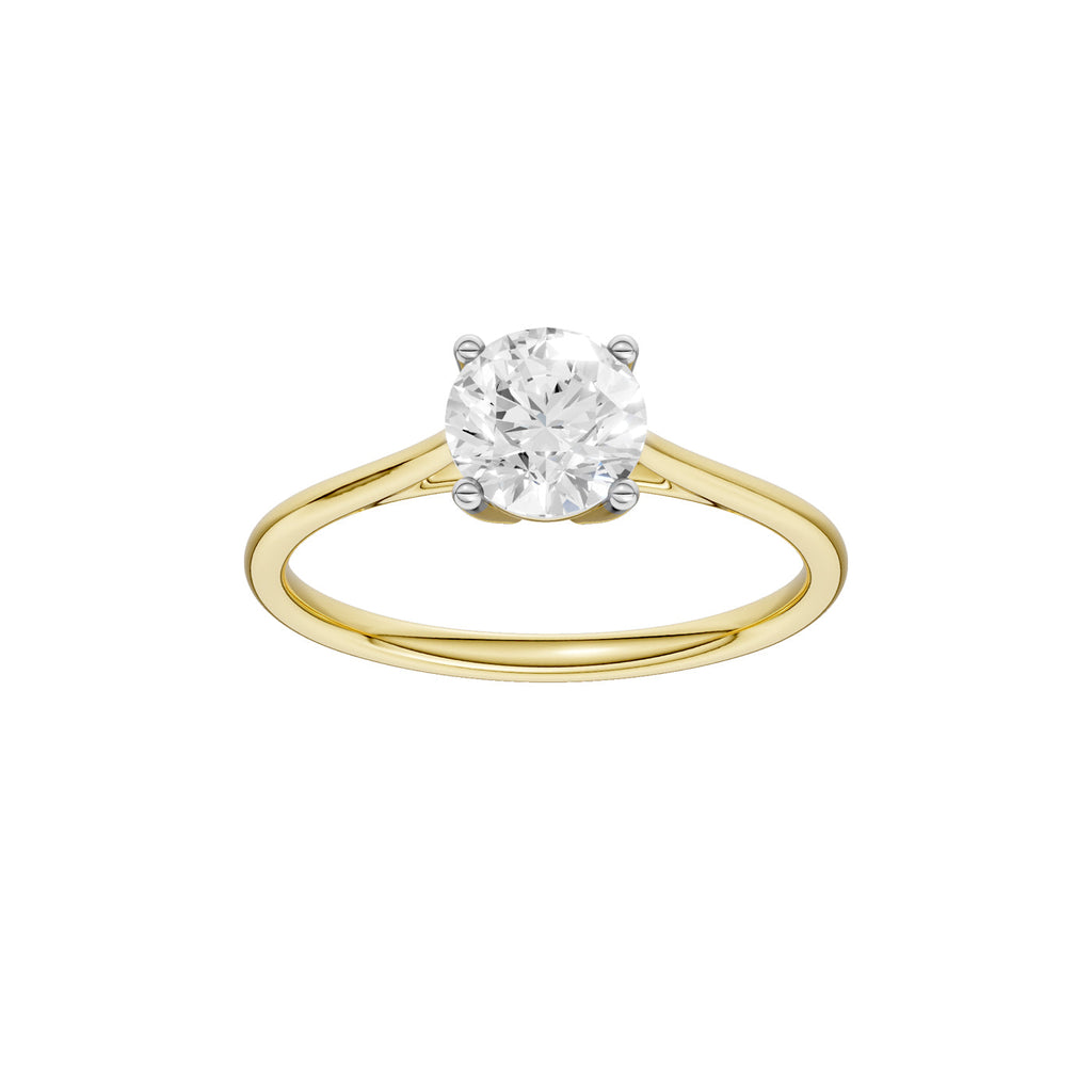 14K 1.00 CT Lab Grown Diamond Ring