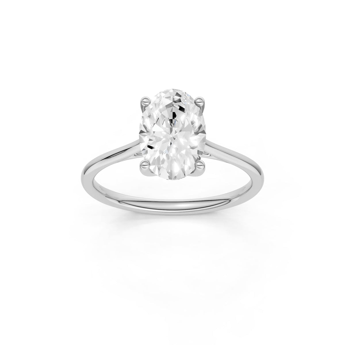 14K 1.50 CT Lab Grown Diamond Ring