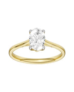 14K 0.75 CT Lab Grown Diamond Ring