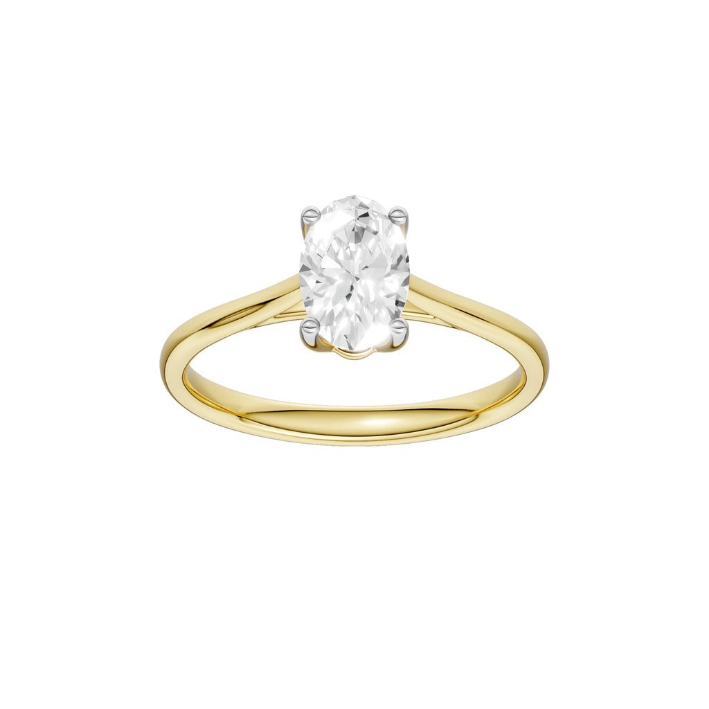 14K 0.75 CT Lab Grown Diamond Ring