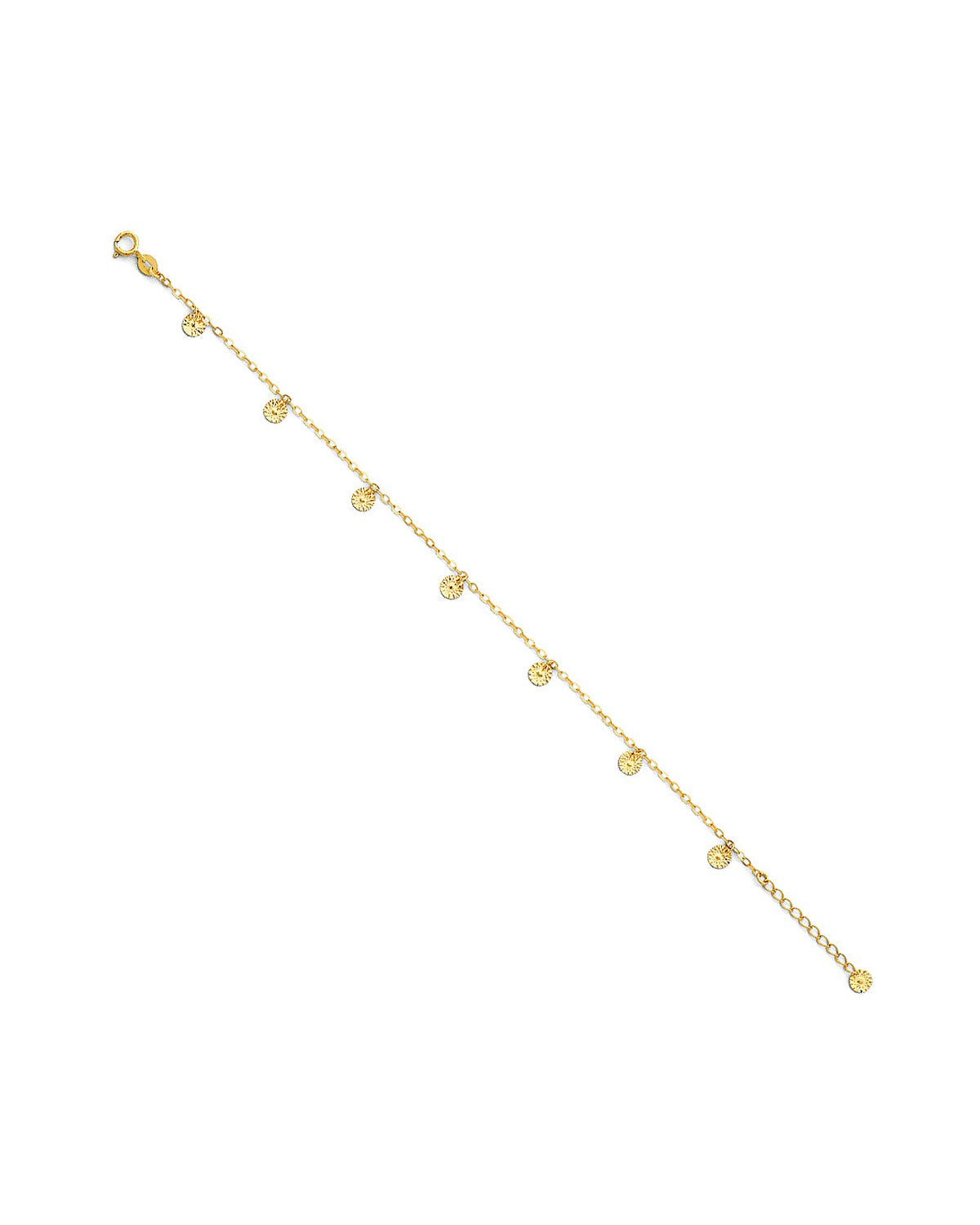 14K Yellow Gold Light Bracelet & Anklet