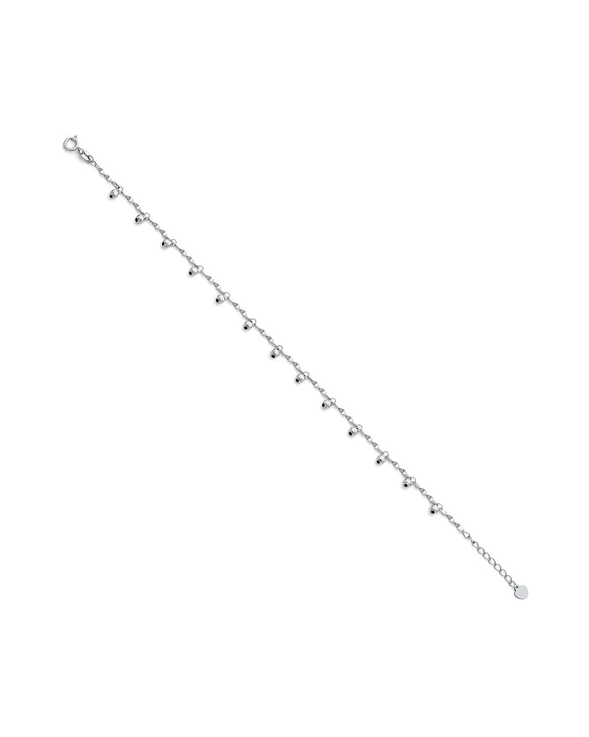 14K White Gold Light Bracelet & Anklet
