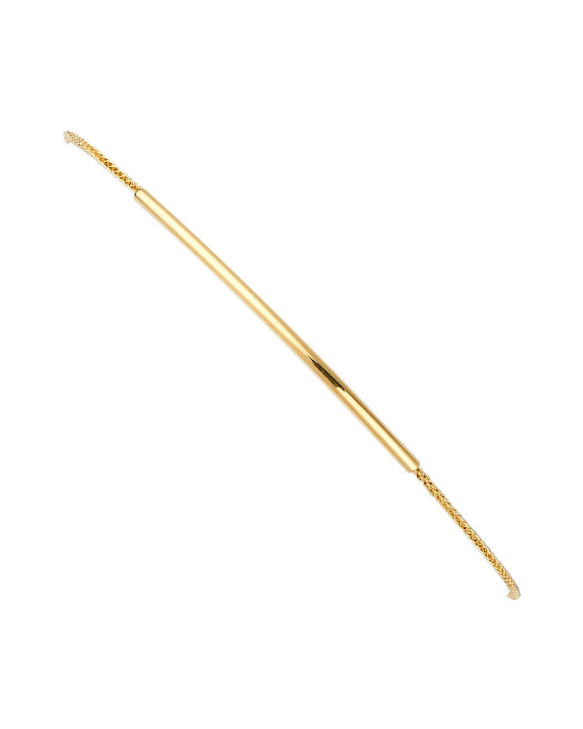 14K Yellow Gold Friendship Bracelet (AB-0650)