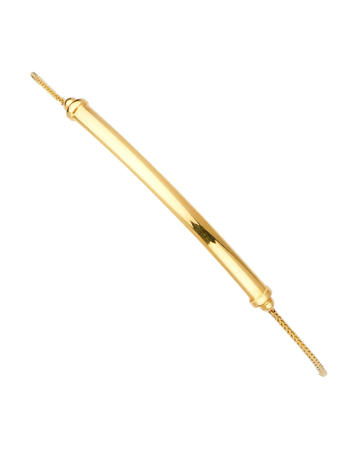 14K Yellow Gold Friendship Bracelet (AB-0651)
