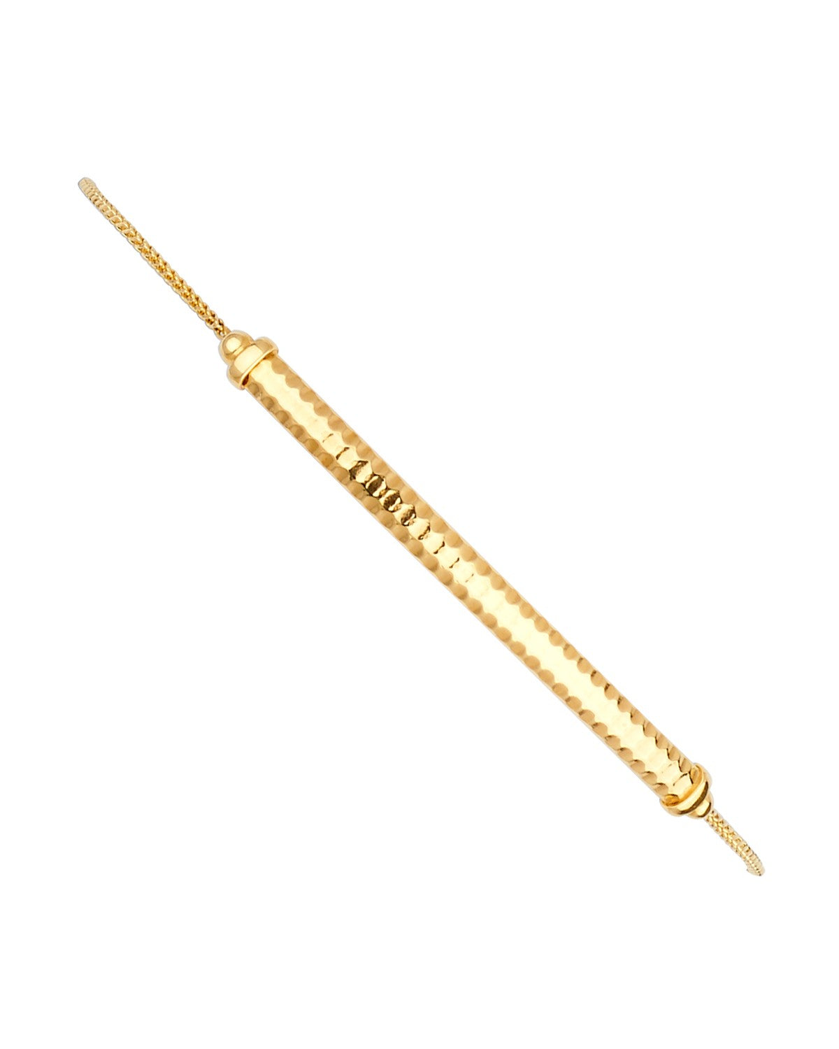 14K Yellow Gold Friendship Bracelet (AB-0652)