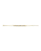 14K Two-Tone Gold 2T Center Stampato Bracelet (AB-0841)
