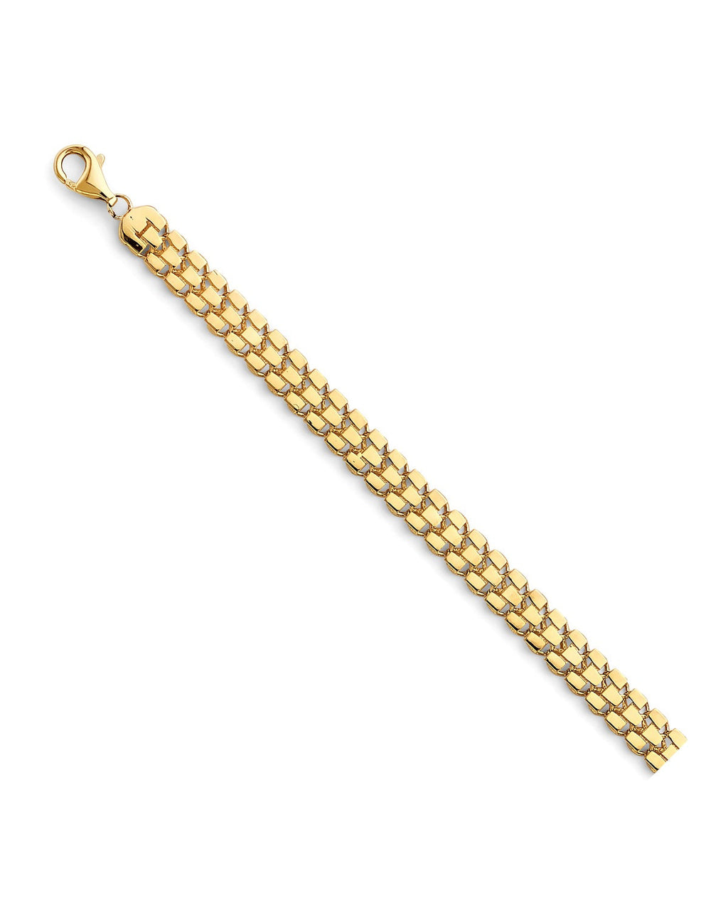 14K Yellow Gold Fancy Bracelet (AB-0859)