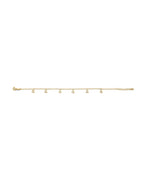 14K Yellow Gold Heart Charm Light Bracelet (7+1) (AB-0934-070)
