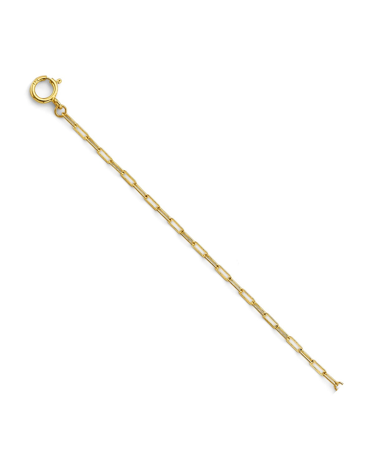 14K Yellow Gold Evil Eye Center Light Bracelet (AB-0963)