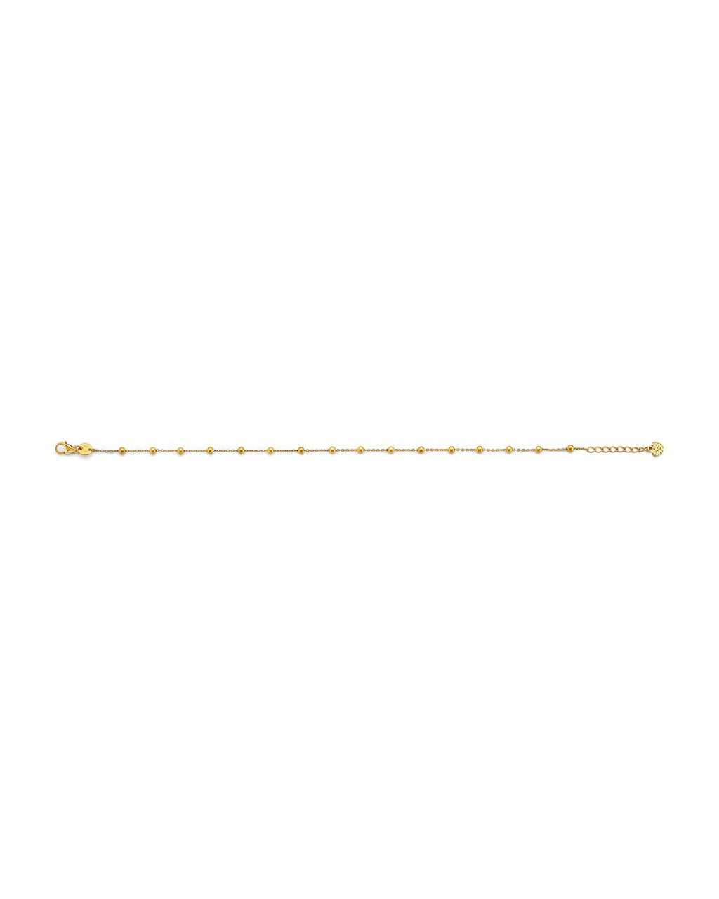14K Yellow Gold Light Ball Bracelet & Anklet