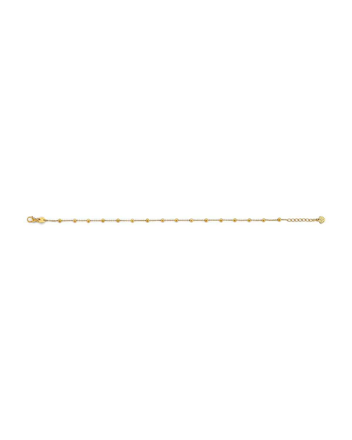 14K Yellow Gold Light Ball Bracelet & Anklet