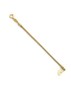 14K Yellow Gold Evil Eye & Charms Center Bracelet (AB-1059)