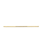14K Yellow Gold CZ Fancy Bracelet (AB-1078)
