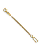 14K Yellow Gold DC Paperclip Bracelet (AB-1084)