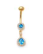 14K Yellow Gold Classic Belly Ring (BO23-54)