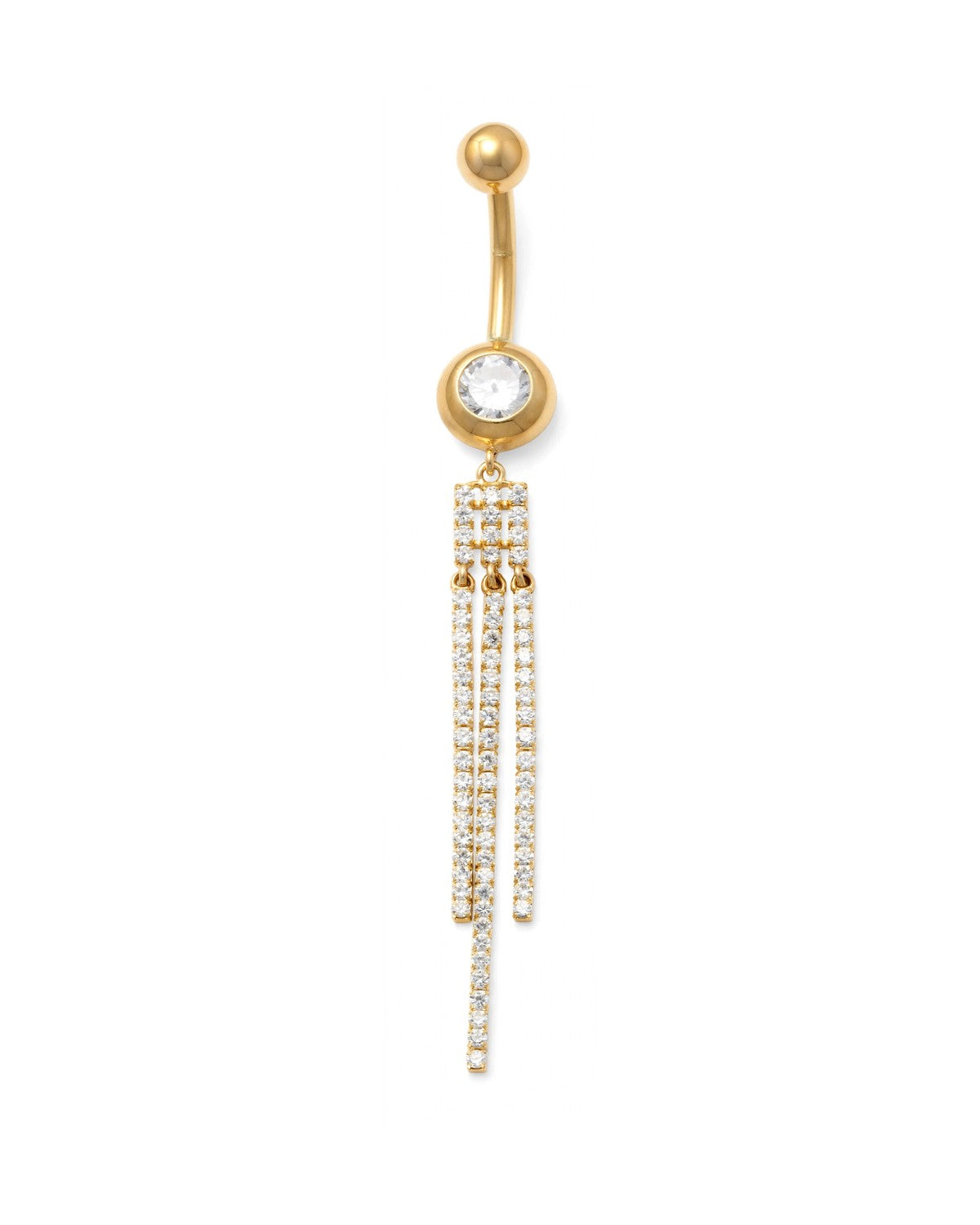 14K Yellow Gold Belly Ring BO23-02