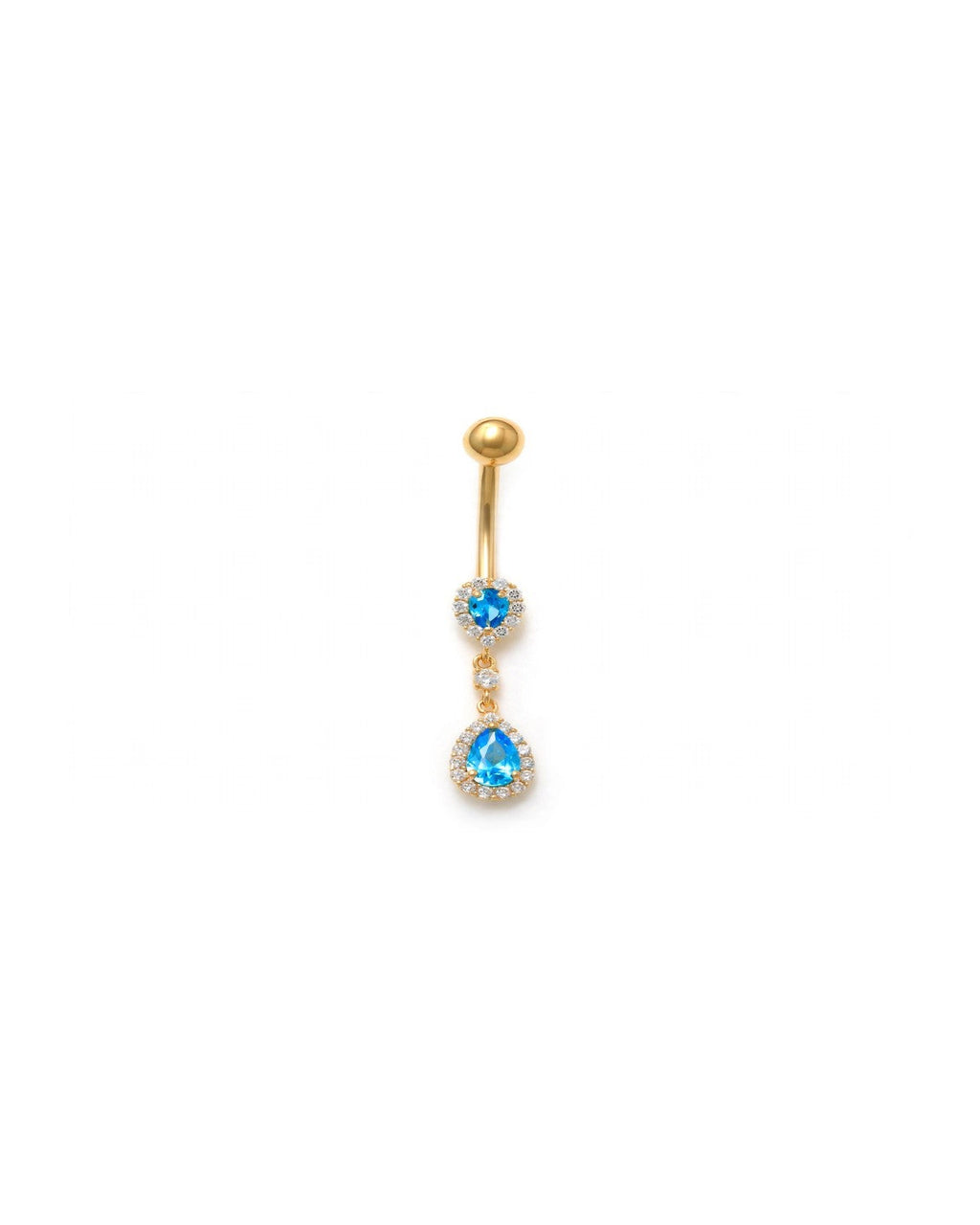 14K Yellow Gold Belly Ring BO23-54
