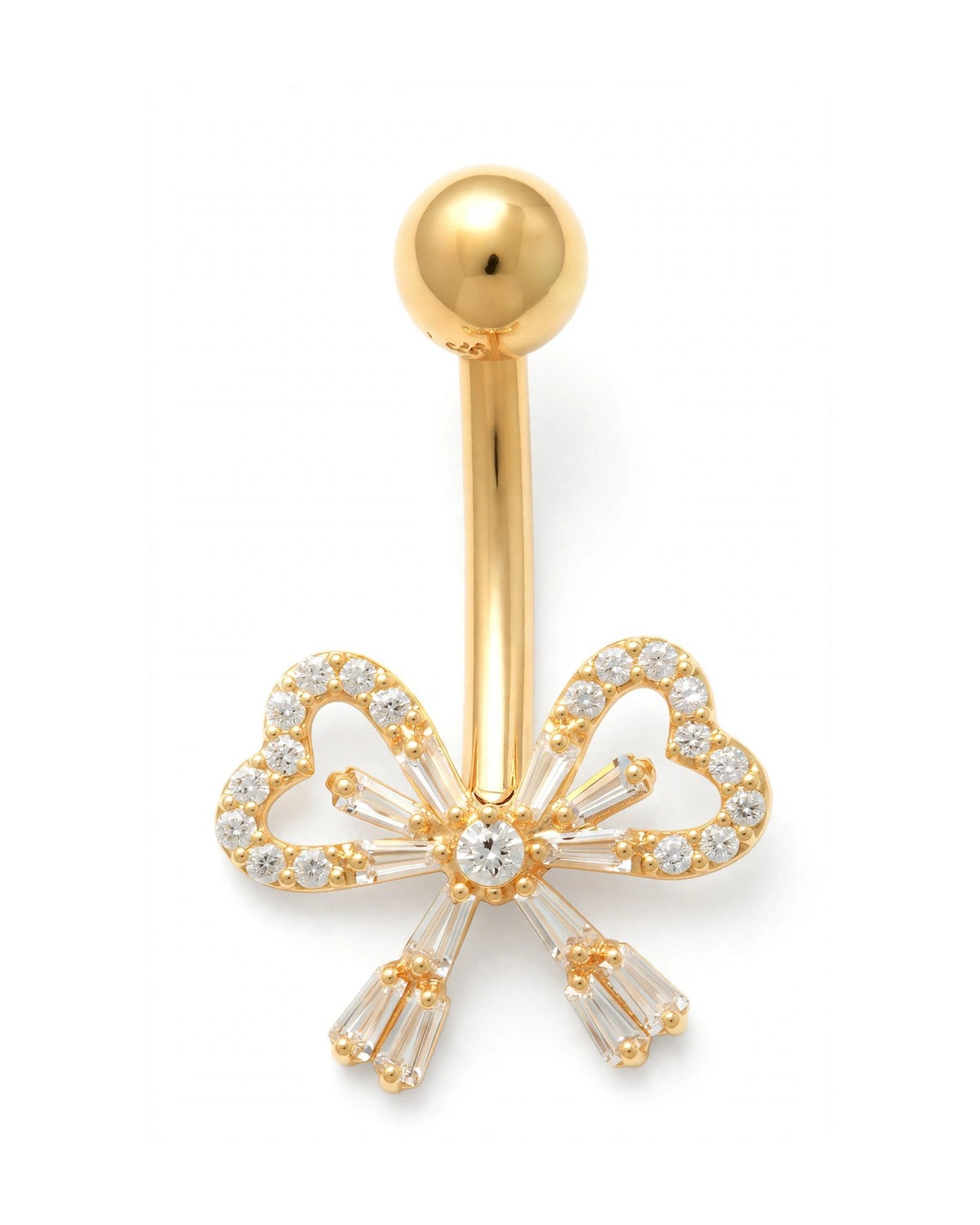 14K Yellow Gold Belly Ring BO23-61