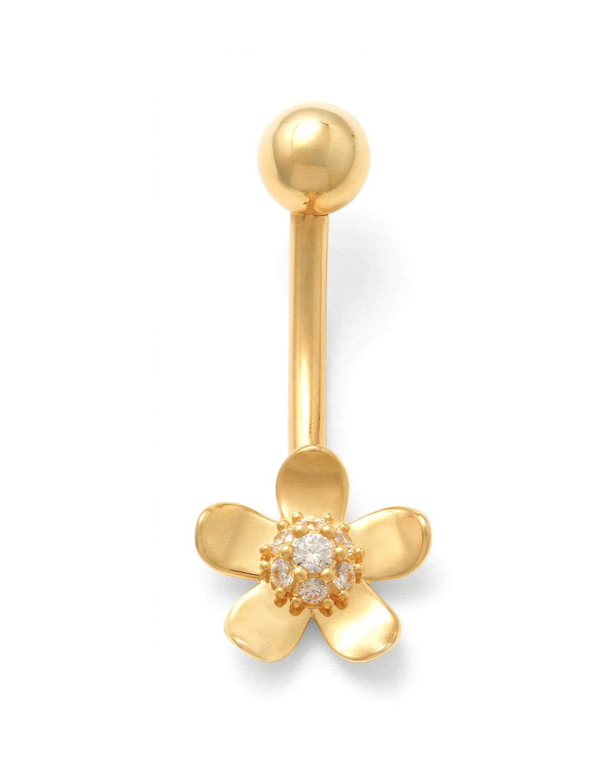 14K Yellow Gold Belly Ring BO23-65