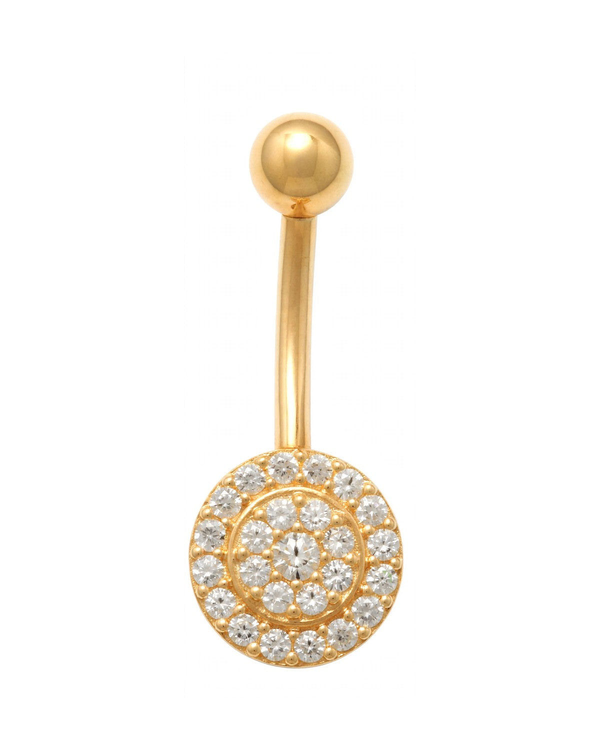 14K Yellow Gold Belly Ring BO23-71