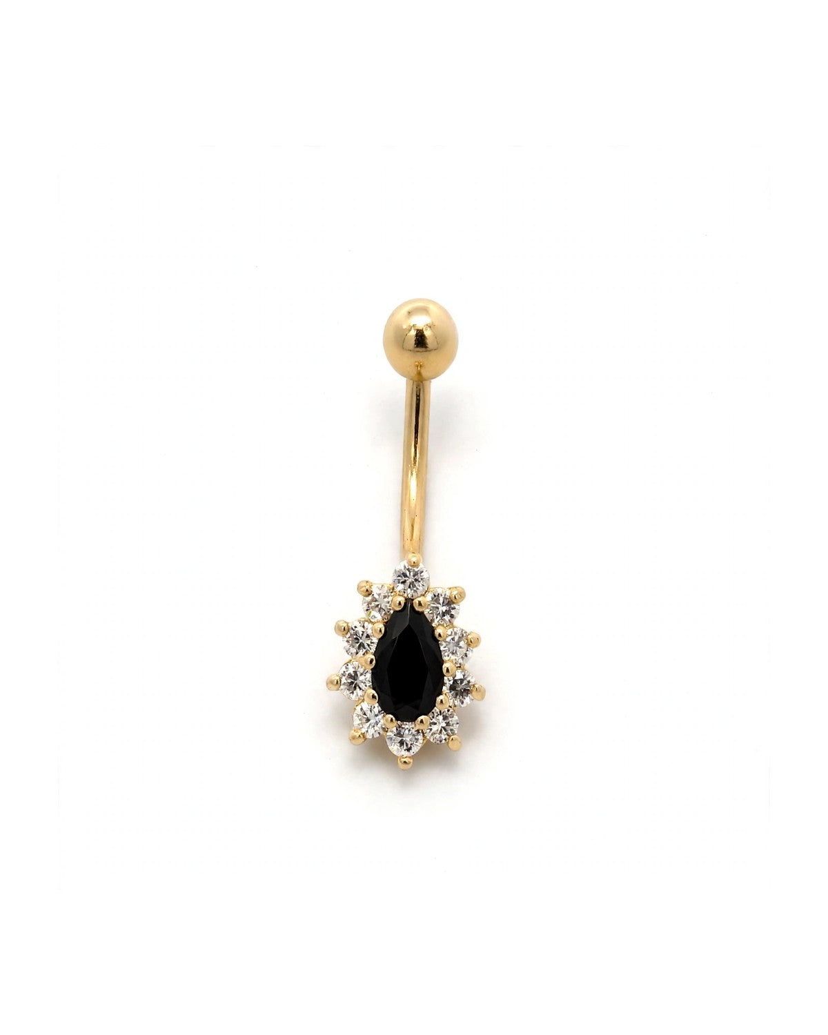 14K Yellow Gold Belly Ring BO23-76