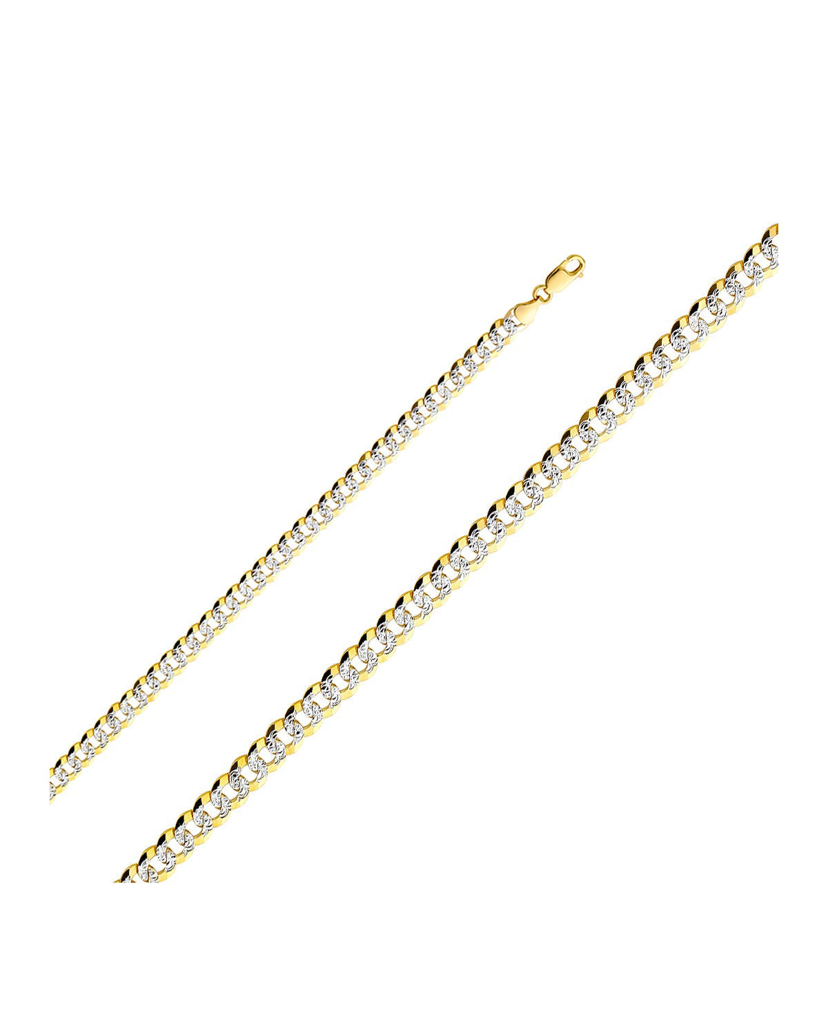 14K Yellow Gold 6.9mm Cuban WP Chain (CH-0323)