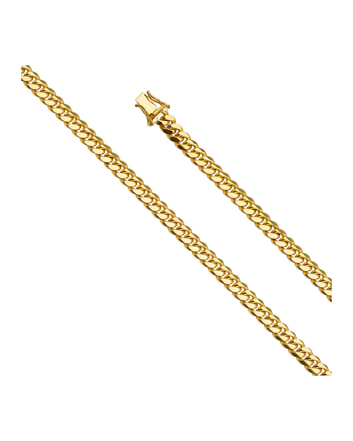 14K Yellow Gold 5.9mm Miami Cuban Chain (CH-0402)