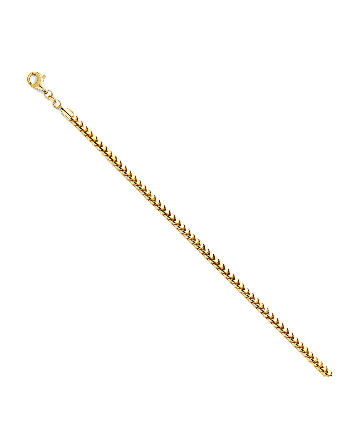 14K Yellow Gold 3.3mm Franco RD Chain (CH-0405)
