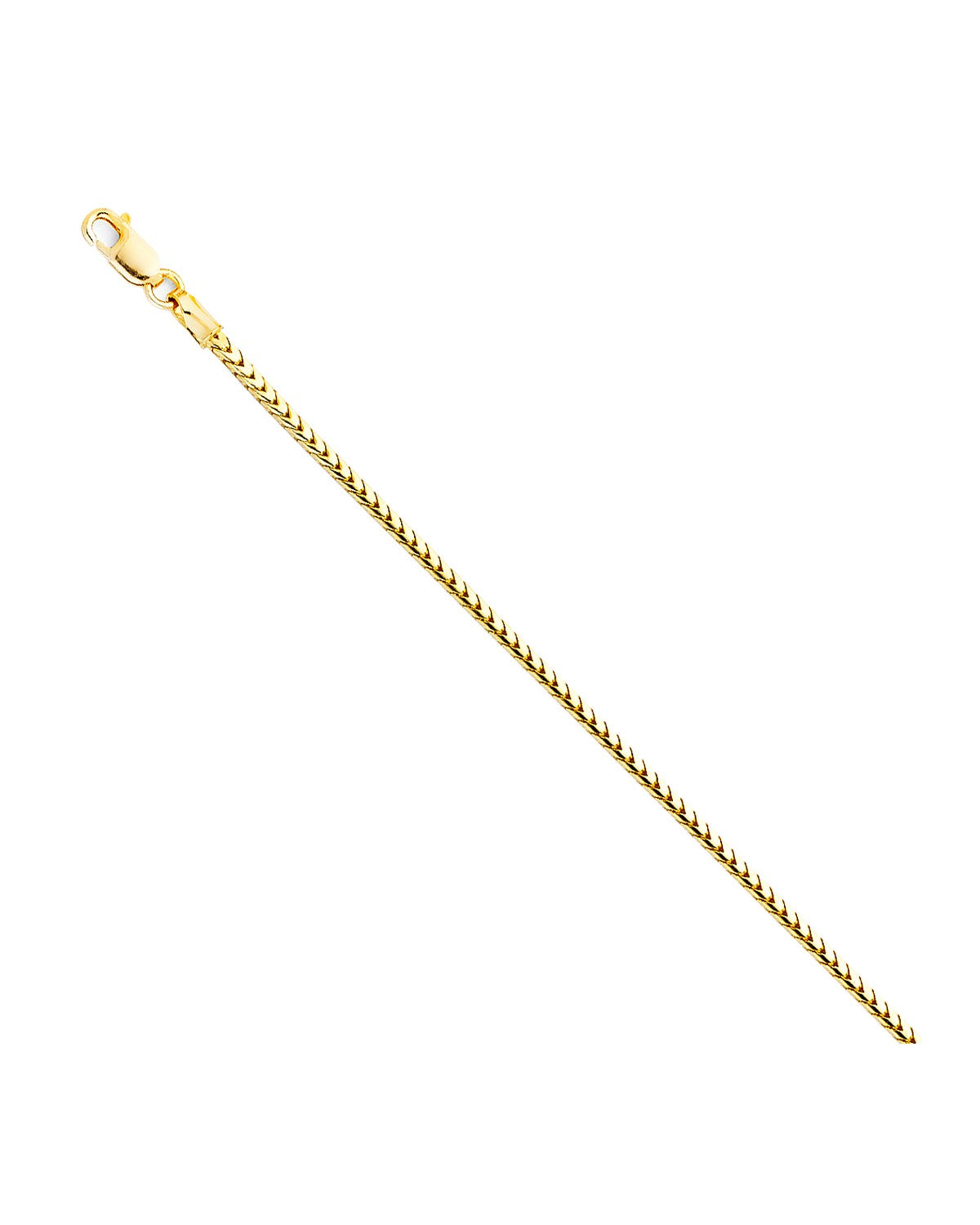 14K Yellow Gold 1.6mm Franco RD Chain (CH-0407)