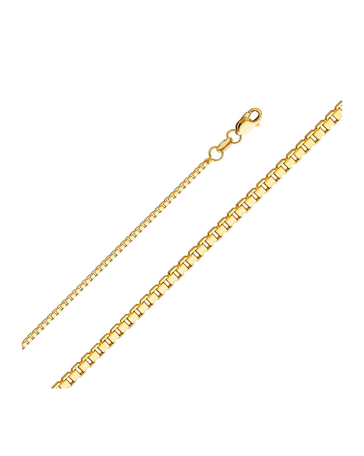 14K Yellow Gold 1.2mm Box Chain (CH-0473)