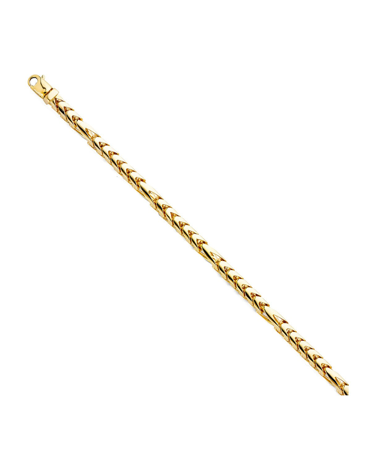 14K Yellow Gold 6.1mm Handmade Chain (CH-0499)
