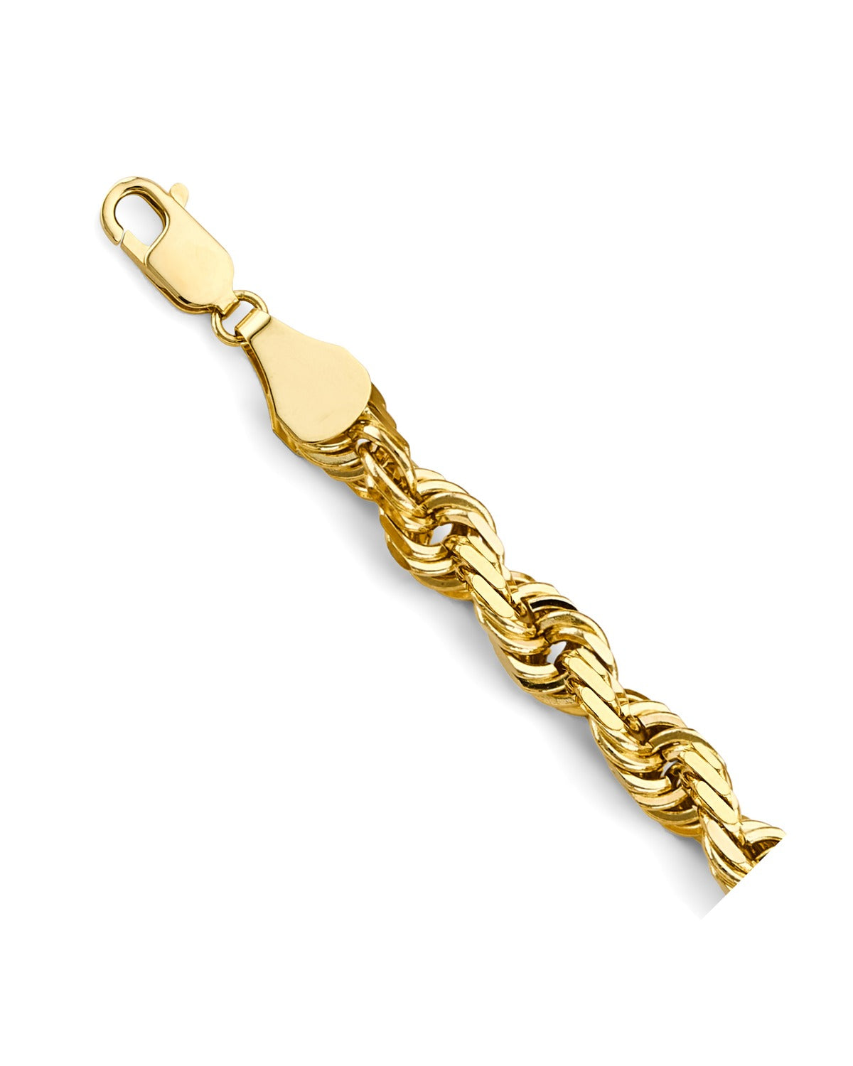 14K Yellow Gold Solid Rope 7.8mm Chain (CH-0582)