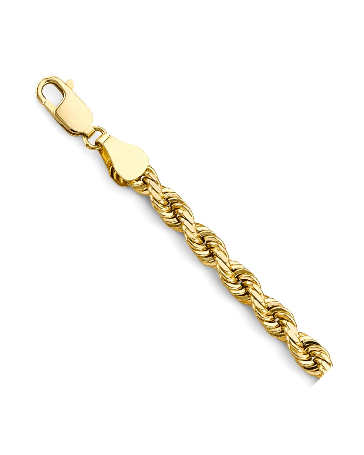 14K Yellow Gold Solid Rope 6.4mm Chain (CH-0583)