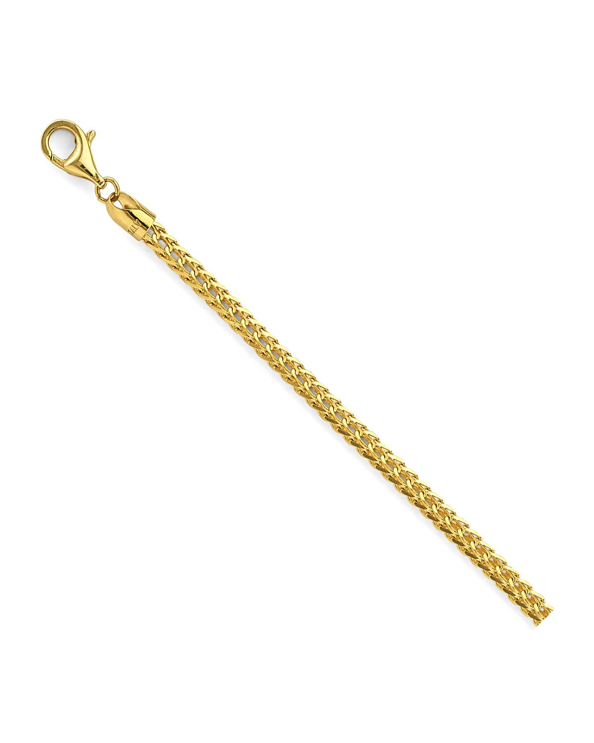 14K Yellow Gold 3mm 8DC Open Franco Chain (CH-0607)