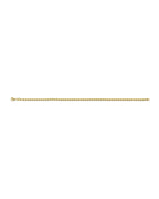 14K Yellow Gold 2.5mm Plain Ball Chain (CH-0619)