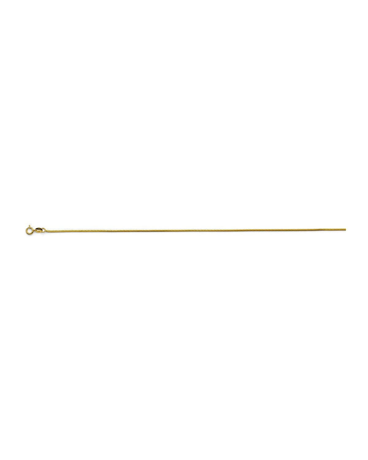 14K Yellow Gold 1.2mm Flat Franco Chain (CH-0624)