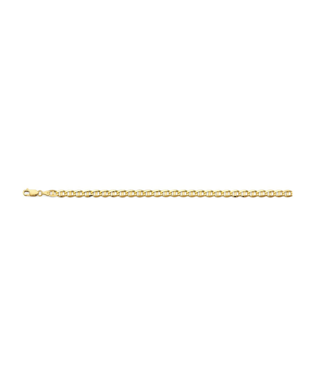 14K Yellow Gold 5.3mm Light Mariner Chain (CH-0633)