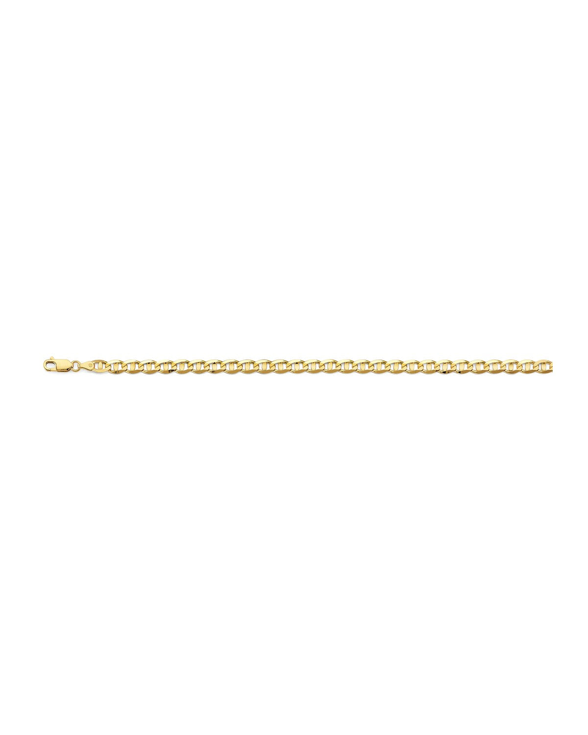 14K Yellow Gold 5.3mm Light Mariner Chain (CH-0633)
