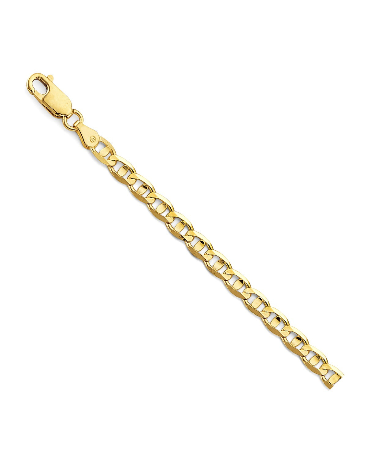 14K Yellow Gold 4.2mm Light Mariner Chain (CH-0634)