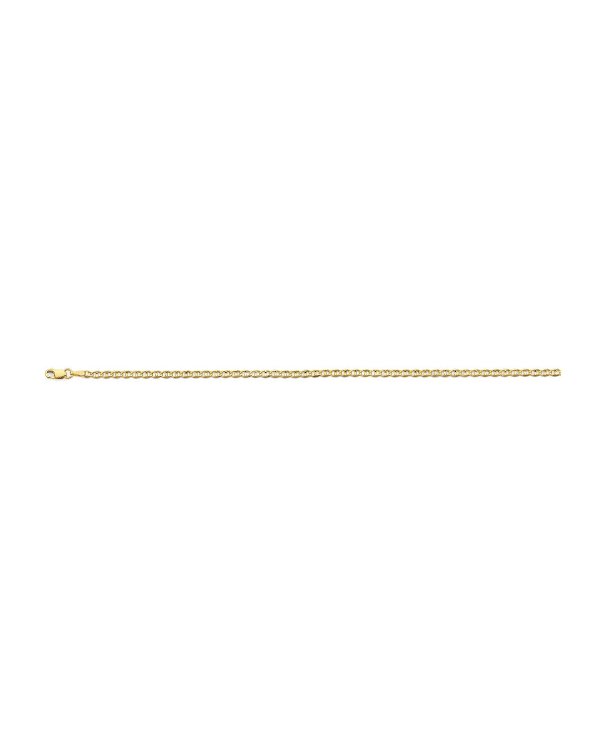14K Yellow Gold 2.9mm Light Mariner Chain (CH-0636)