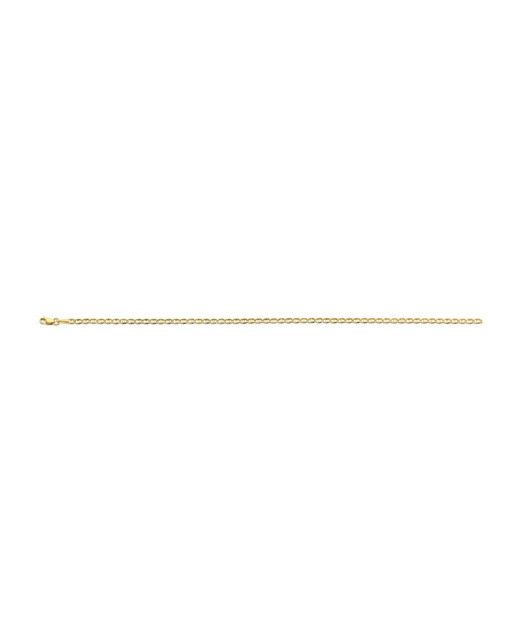 14K Yellow Gold 2.6mm Light Mariner Chain (CH-0637)