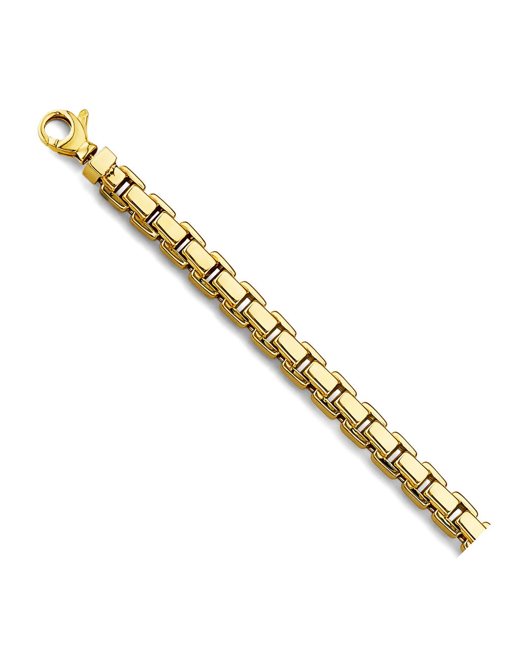 14K Yellow Gold 5.4mm Hollow Box Chain (CH-0645)
