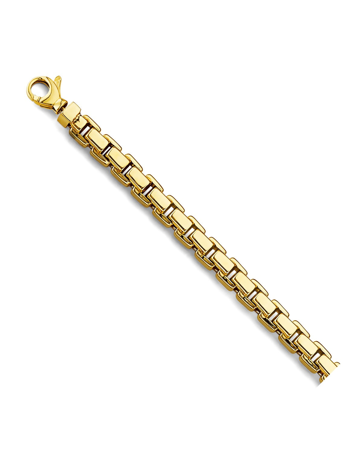 14K Yellow Gold 5.4mm Hollow Box Chain (CH-0645)