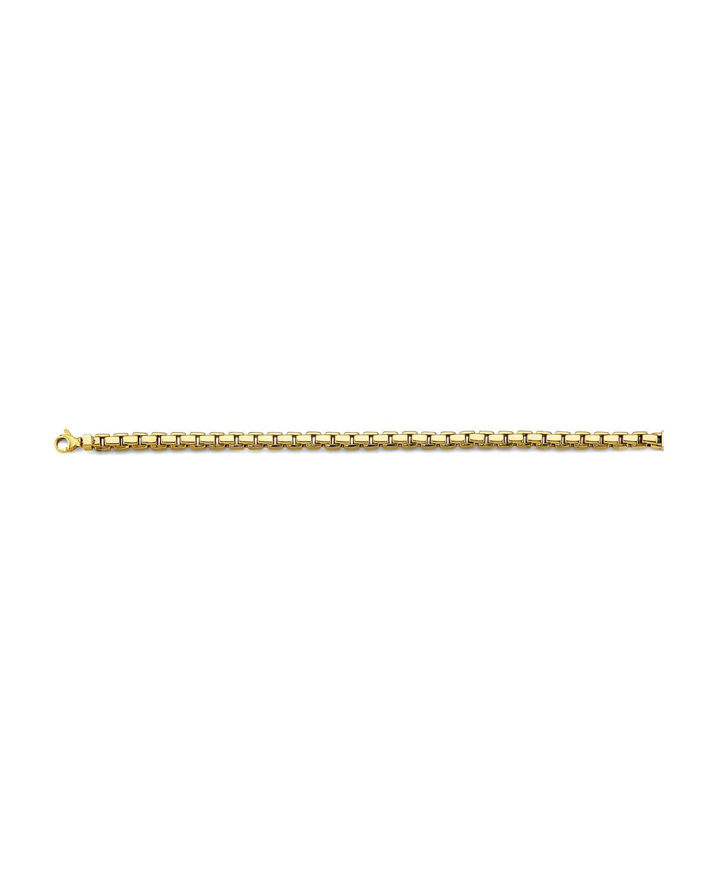 14K Yellow Gold 5.4mm Hollow Box Chain (CH-0645)