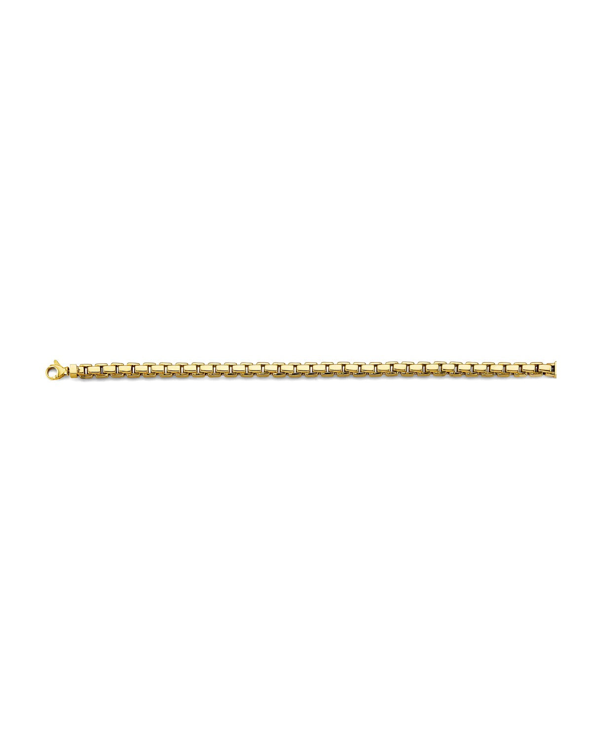 14K Yellow Gold 5.4mm Hollow Box Chain (CH-0645)
