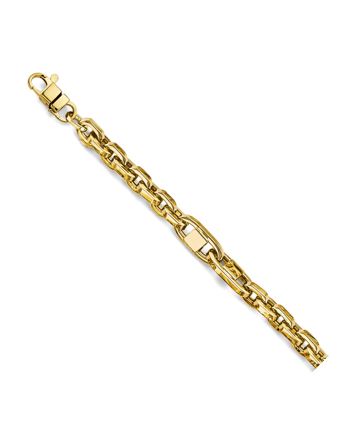 14K Yellow Gold 5.4mm Hollow Link Chain (CH-0649)