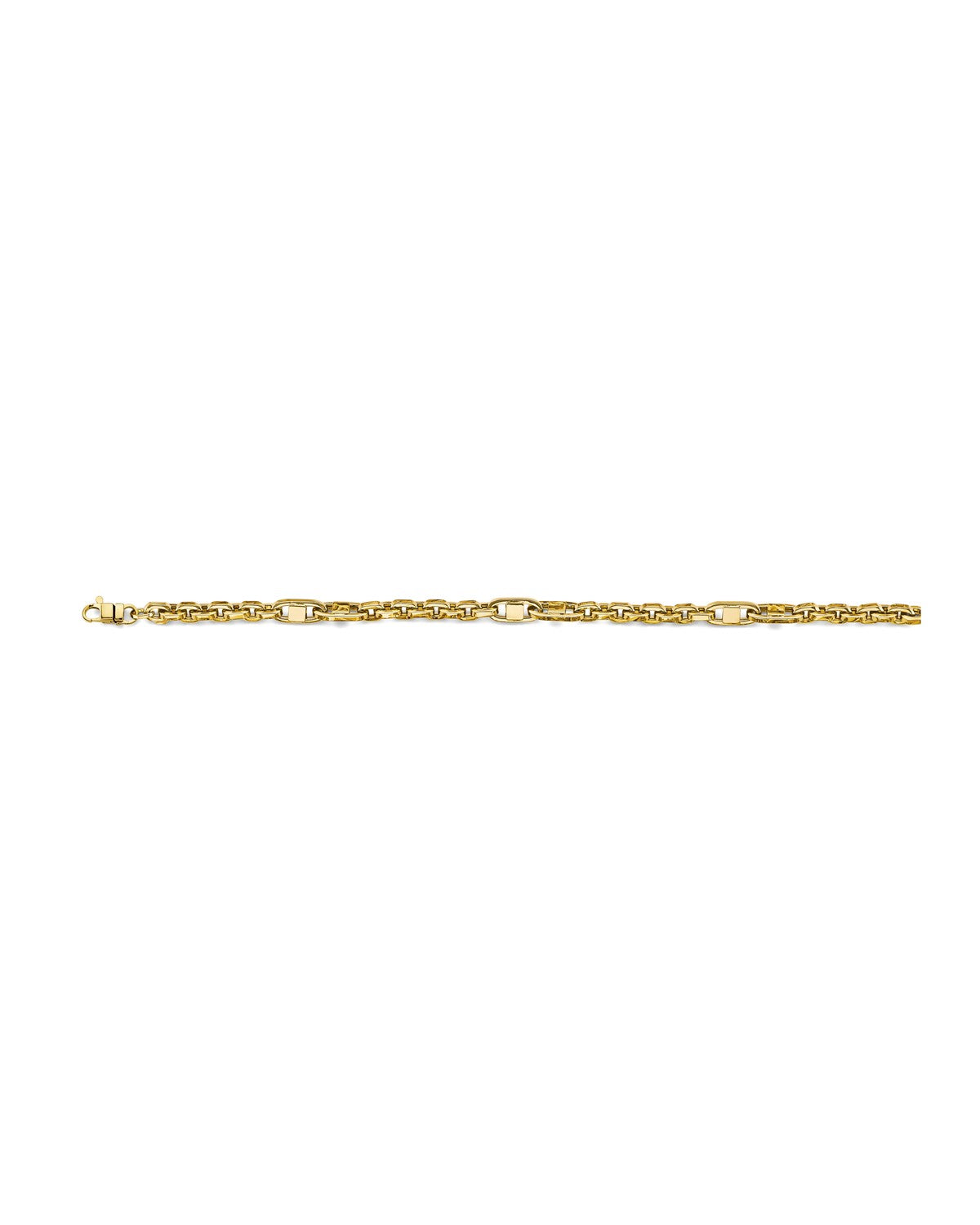 14K Yellow Gold 5.4mm Hollow Link Chain (CH-0649)