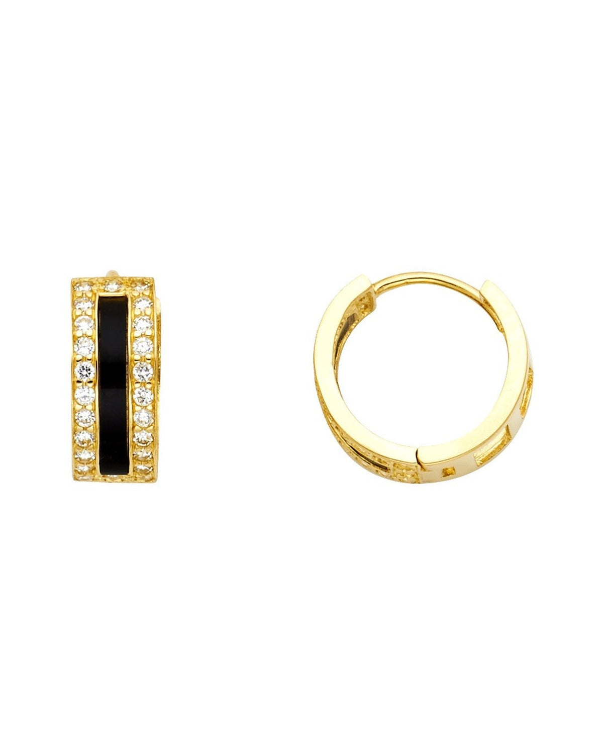 14K Yellow Gold Earrings (ER-0545)
